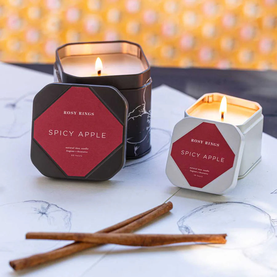 Spicy Apple Candle - Travel Tin